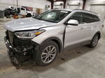 2018 Hyundai Santa Fe Se Silver vin: KM8SMDHF8JU277272