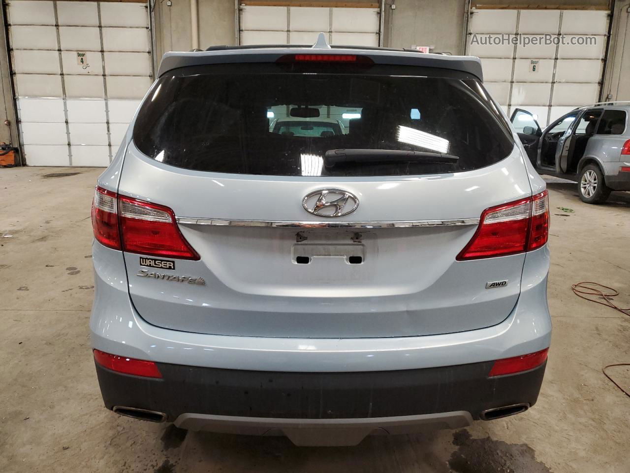 2013 Hyundai Santa Fe Gls Blue vin: KM8SMDHF9DU015099