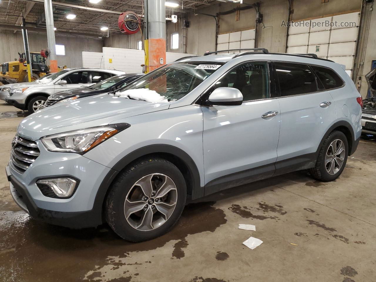 2013 Hyundai Santa Fe Gls Blue vin: KM8SMDHF9DU015099