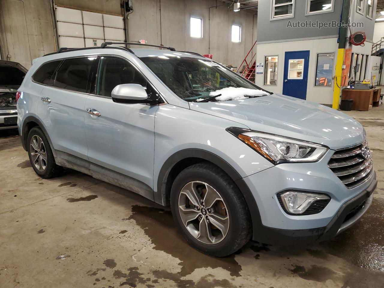 2013 Hyundai Santa Fe Gls Blue vin: KM8SMDHF9DU015099