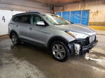 2014 Hyundai Santa Fe Gls Silver vin: KM8SMDHFXEU041129