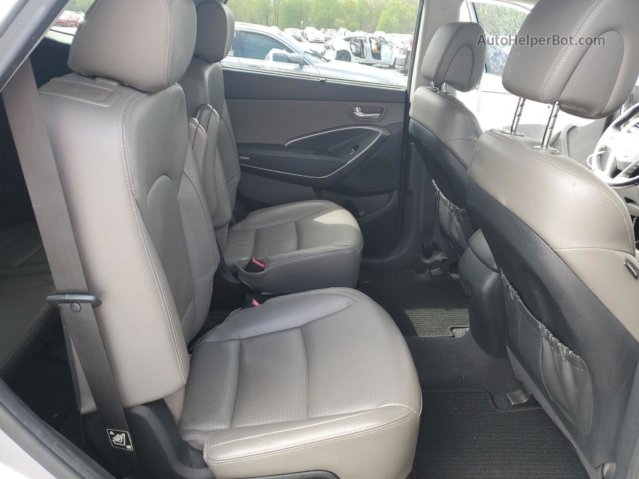 2014 Hyundai Santa Fe Gls Серебряный vin: KM8SN4HF0EU042190