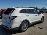 2018 Hyundai Santa Fe Se White vin: KM8SN4HF0JU259331