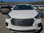 2018 Hyundai Santa Fe Se White vin: KM8SN4HF0JU259331