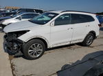 2018 Hyundai Santa Fe Se White vin: KM8SN4HF0JU270085