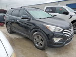 2013 Hyundai Santa Fe Gls Black vin: KM8SN4HF2DU007228