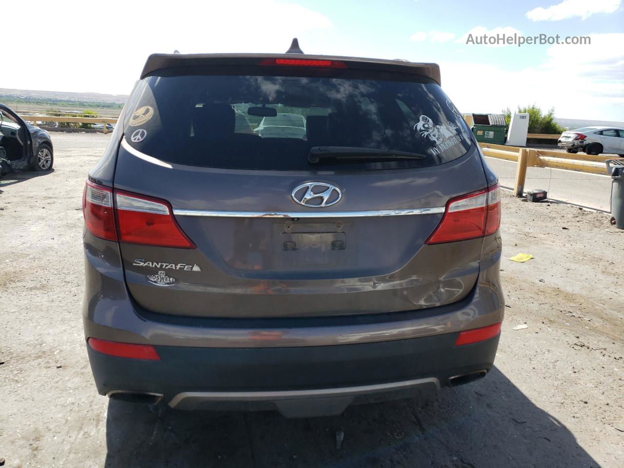 2013 Hyundai Santa Fe Gls Коричневый vin: KM8SN4HF2DU016463