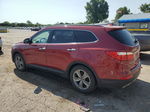 2014 Hyundai Santa Fe Gls Red vin: KM8SN4HF2EU036424