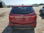 2014 Hyundai Santa Fe Gls Red vin: KM8SN4HF2EU036424