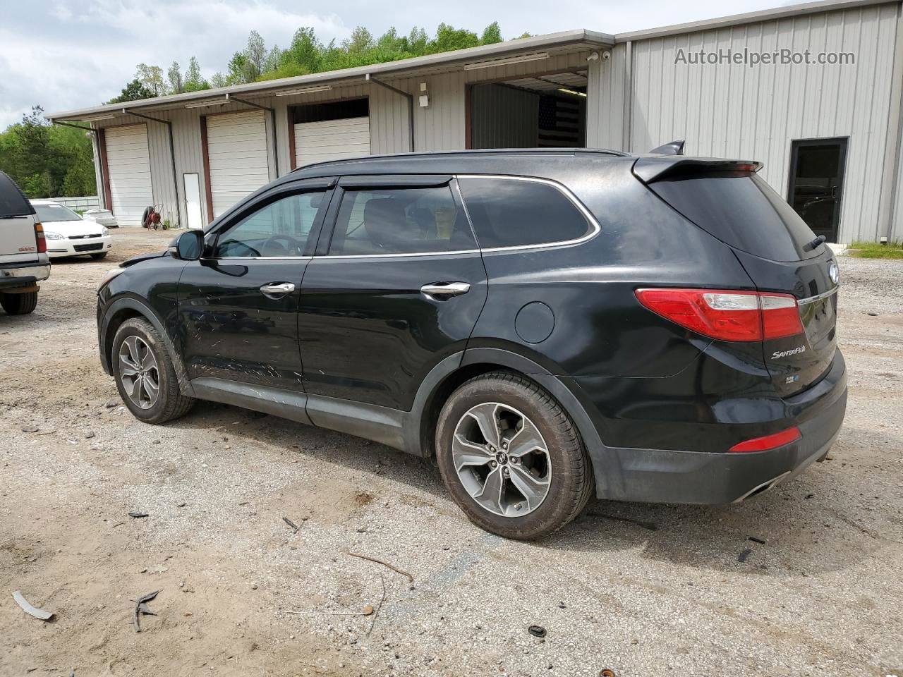 2013 Hyundai Santa Fe Gls Black vin: KM8SN4HF3DU009635