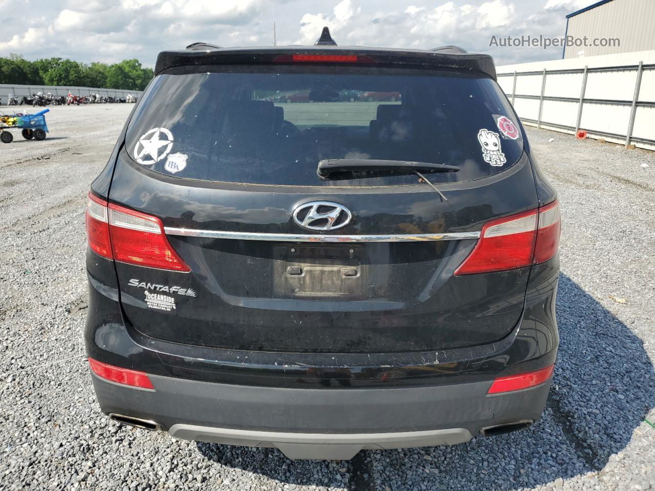 2013 Hyundai Santa Fe Gls Gray vin: KM8SN4HF4DU018361