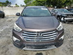 2015 Hyundai Santa Fe Gls Коричневый vin: KM8SN4HF4FU117782