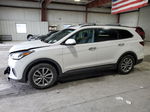 2018 Hyundai Santa Fe Se White vin: KM8SN4HF4JU267335