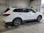 2018 Hyundai Santa Fe Se White vin: KM8SN4HF4JU267335