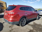 2014 Hyundai Santa Fe Gls Red vin: KM8SN4HF7EU064025