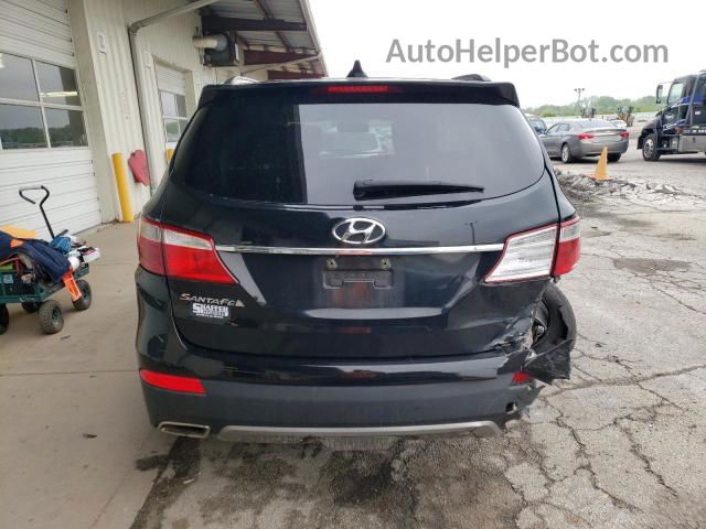 2014 Hyundai Santa Fe Gls Черный vin: KM8SN4HF7EU075882