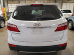 2014 Hyundai Santa Fe Gls White vin: KM8SN4HF7EU087532