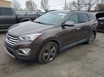 2014 Hyundai Santa Fe Gls Коричневый vin: KM8SN4HF8EU083778