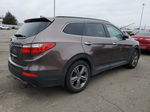 2014 Hyundai Santa Fe Gls Brown vin: KM8SN4HF8EU083778