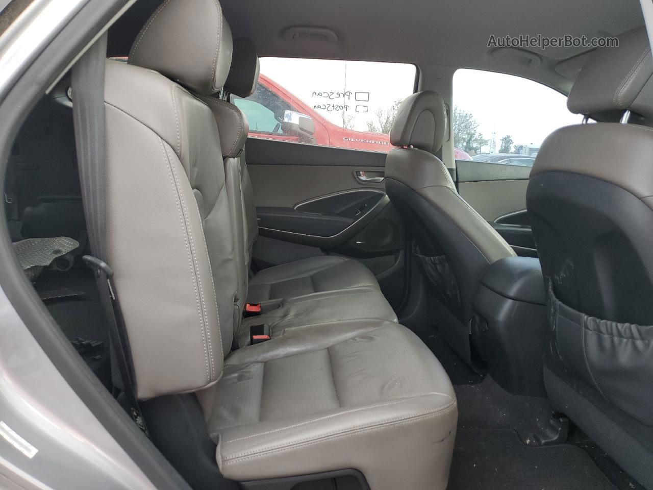 2013 Hyundai Santa Fe Gls Серебряный vin: KM8SN4HF9DU002303