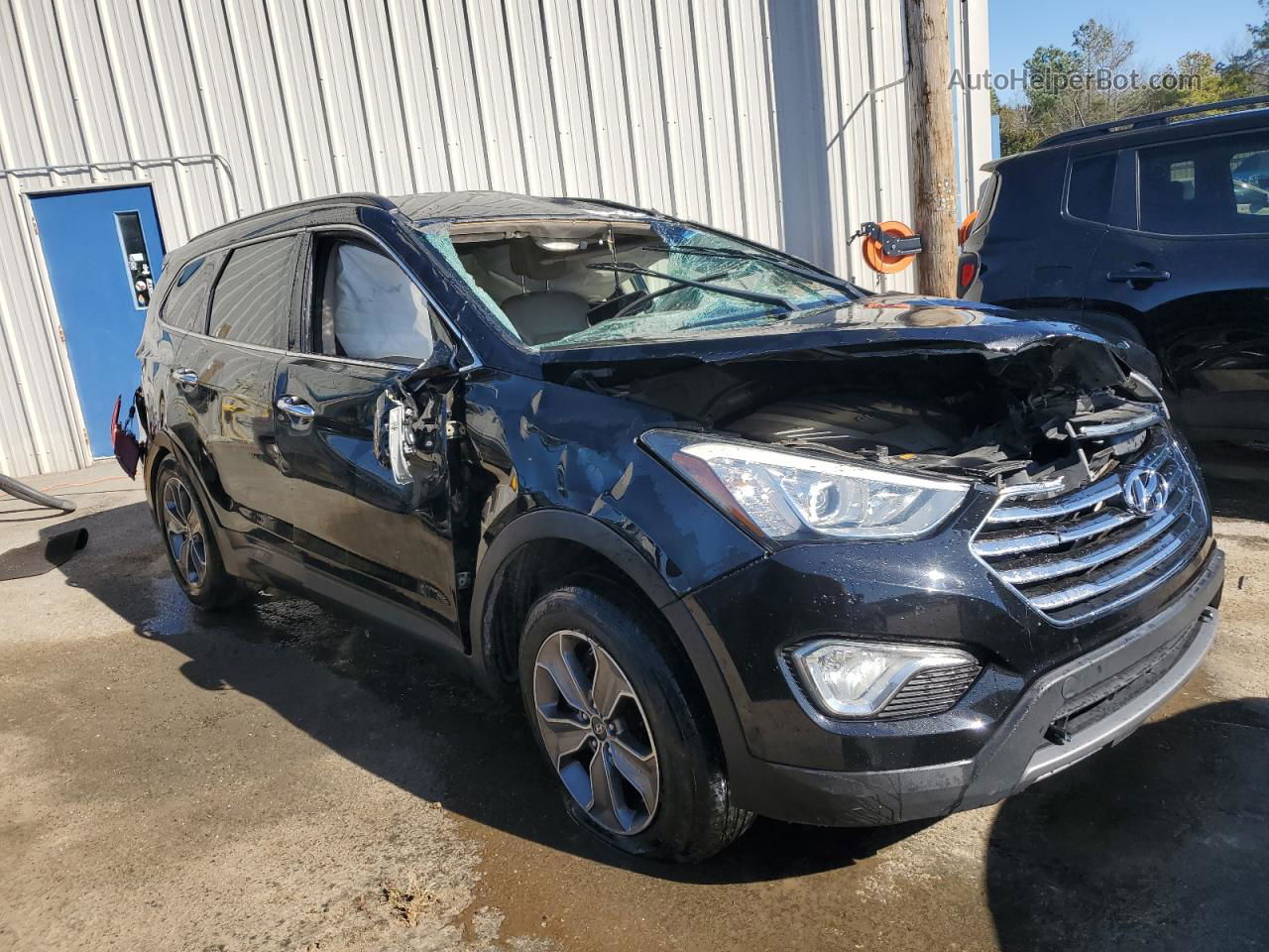 2013 Hyundai Santa Fe Gls Черный vin: KM8SN4HFXDU007574