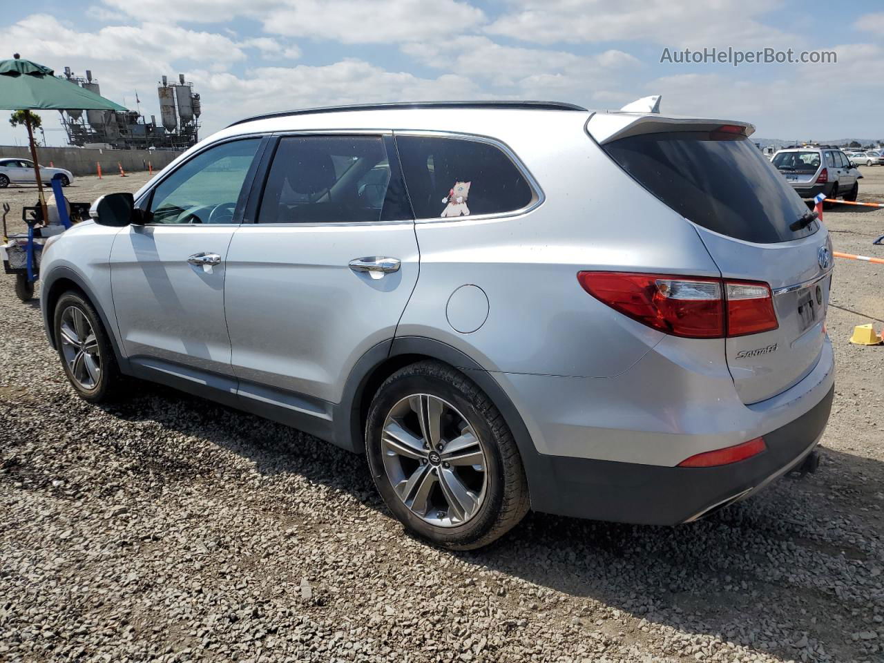 2015 Hyundai Santa Fe Gls Silver vin: KM8SN4HFXFU095433