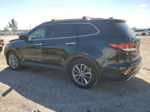 2018 Hyundai Santa Fe Se Черный vin: KM8SN4HFXJU280350