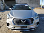 2018 Hyundai Santa Fe Se Серебряный vin: KM8SNDHF3JU287057