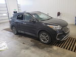 2018 Hyundai Santa Fe Se Black vin: KM8SNDHF5JU281034