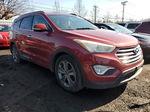 2013 Hyundai Santa Fe Gls Red vin: KM8SNDHF6DU030897