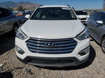 2014 Hyundai Santa Fe Gls White vin: KM8SNDHF6EU057003