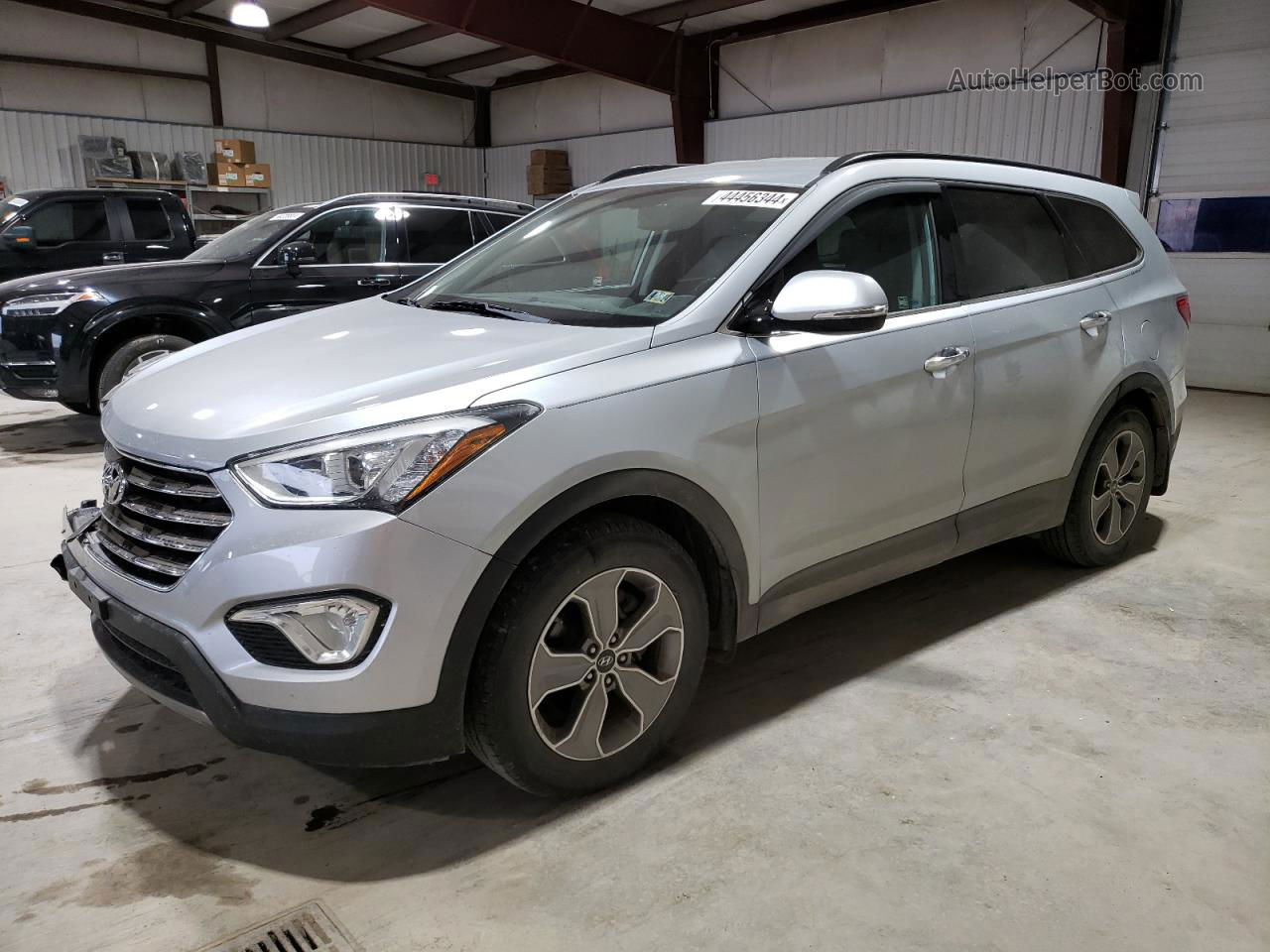 2013 Hyundai Santa Fe Gls Silver vin: KM8SNDHF7DU006785