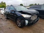 2014 Hyundai Santa Fe Gls Черный vin: KM8SNDHF7EU035219