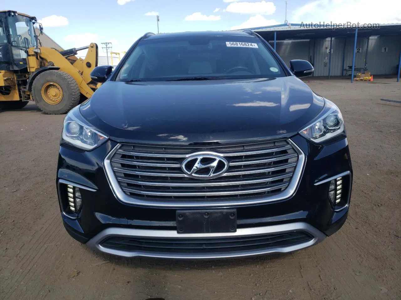 2018 Hyundai Santa Fe Se Черный vin: KM8SNDHF8JU289967