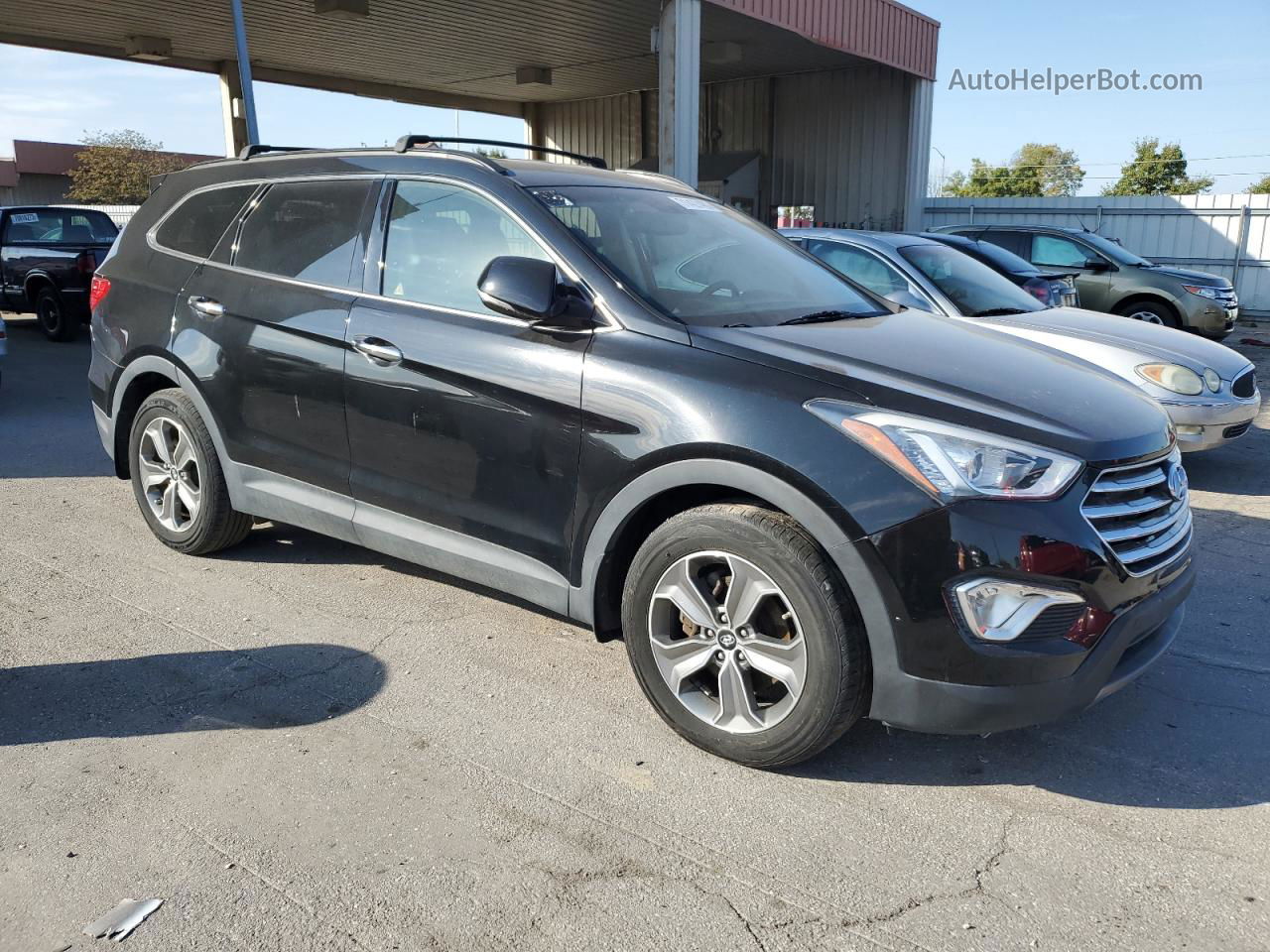 2013 Hyundai Santa Fe Gls Black vin: KM8SNDHF9DU025564