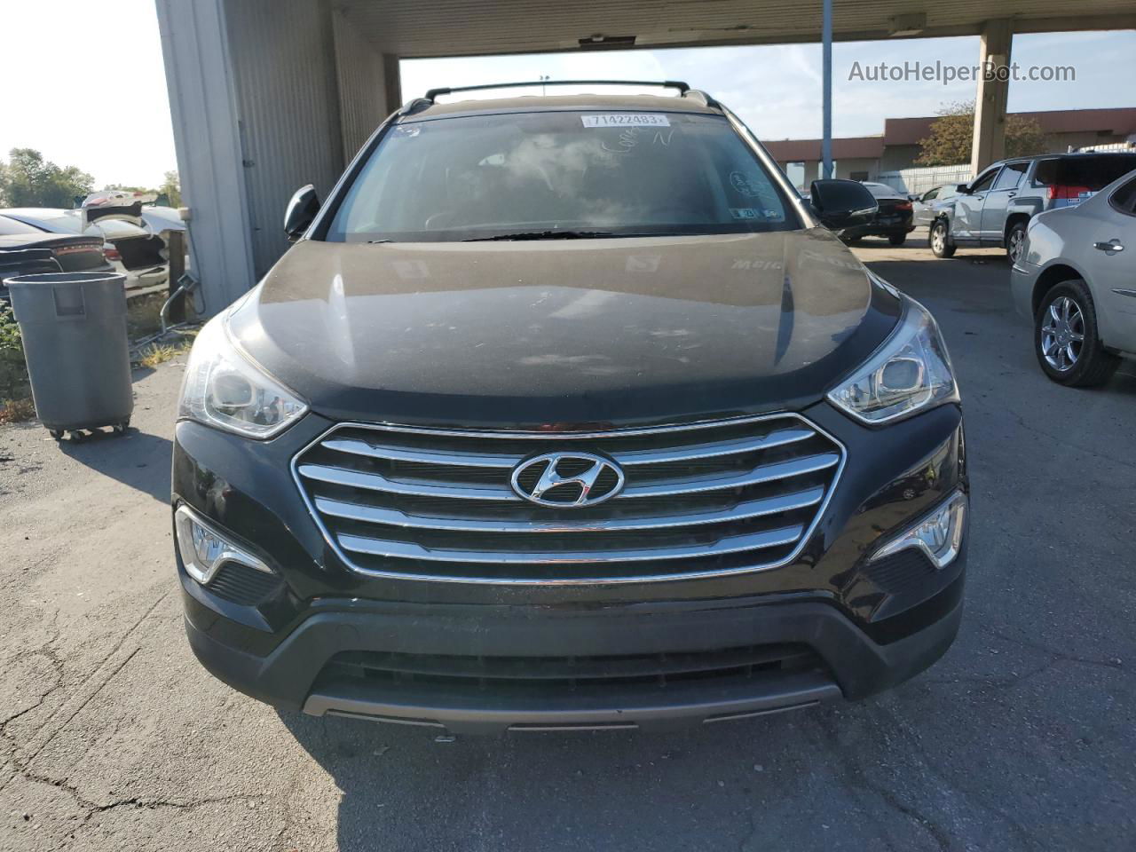 2013 Hyundai Santa Fe Gls Black vin: KM8SNDHF9DU025564