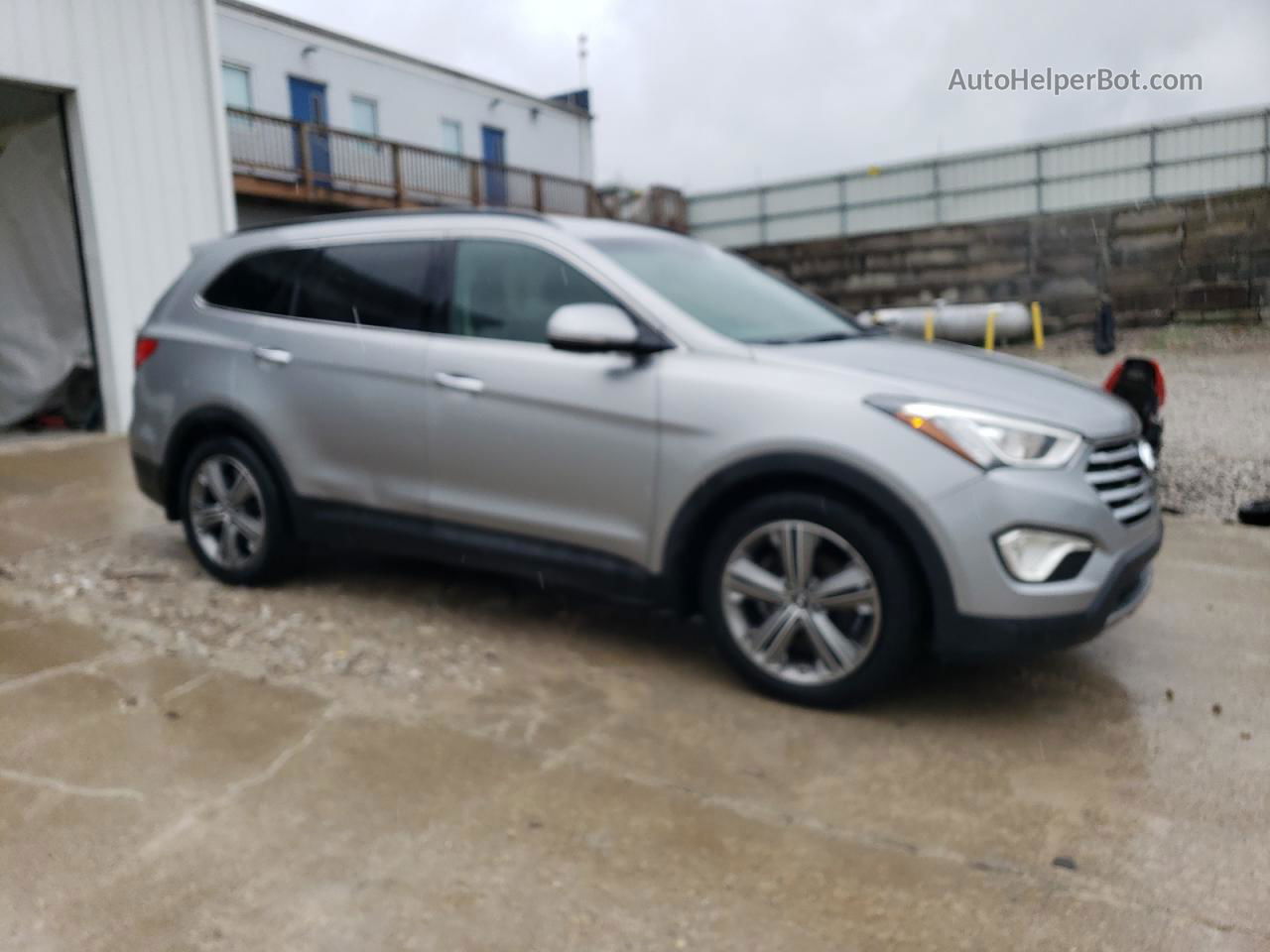 2014 Hyundai Santa Fe Gls Серый vin: KM8SNDHF9EU070747