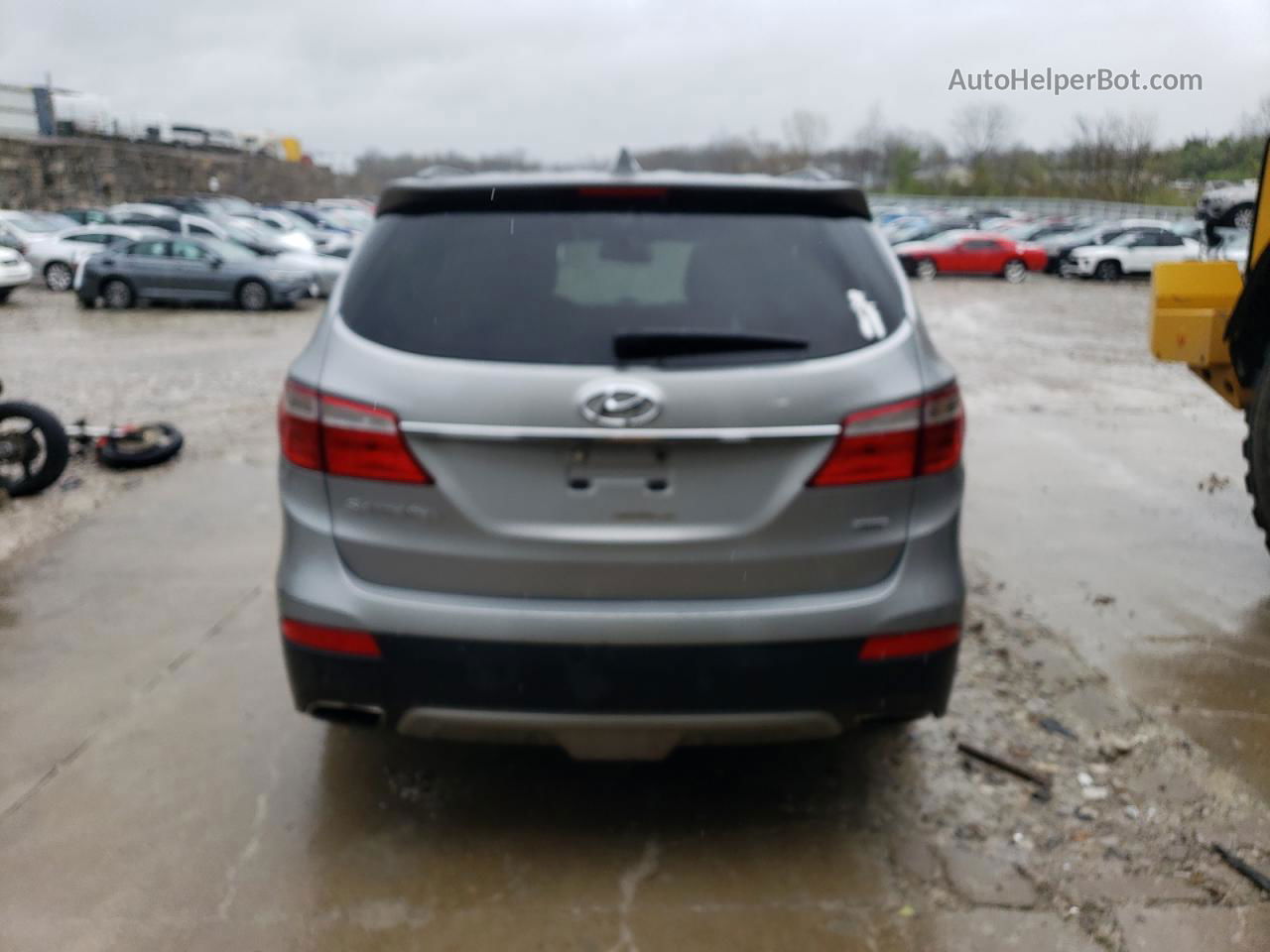 2014 Hyundai Santa Fe Gls Gray vin: KM8SNDHF9EU070747