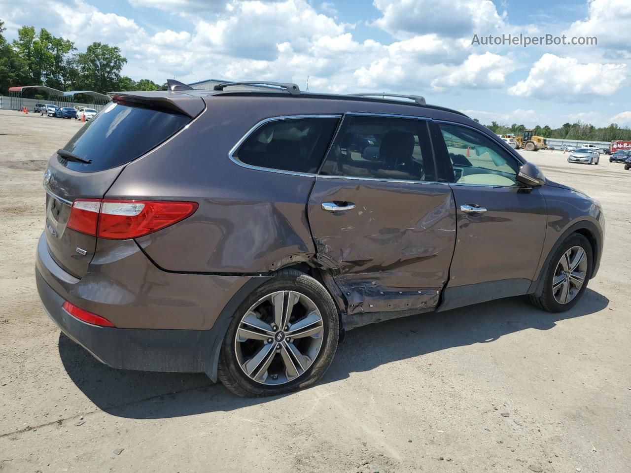 2015 Hyundai Santa Fe Gls Tan vin: KM8SNDHFXFU102302