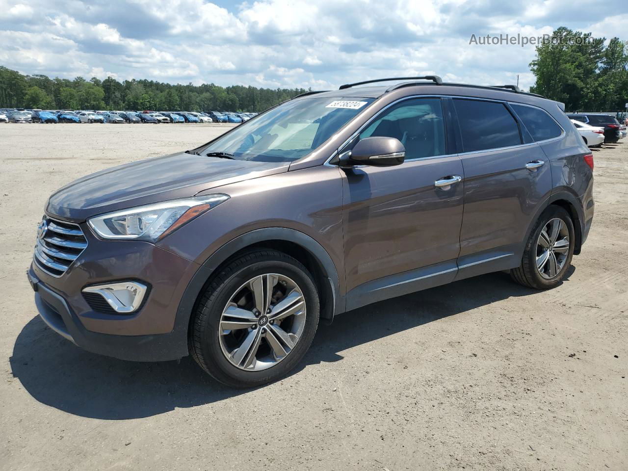 2015 Hyundai Santa Fe Gls Tan vin: KM8SNDHFXFU102302