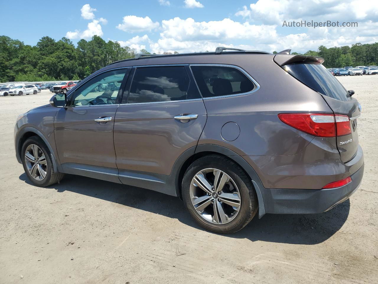 2015 Hyundai Santa Fe Gls Tan vin: KM8SNDHFXFU102302