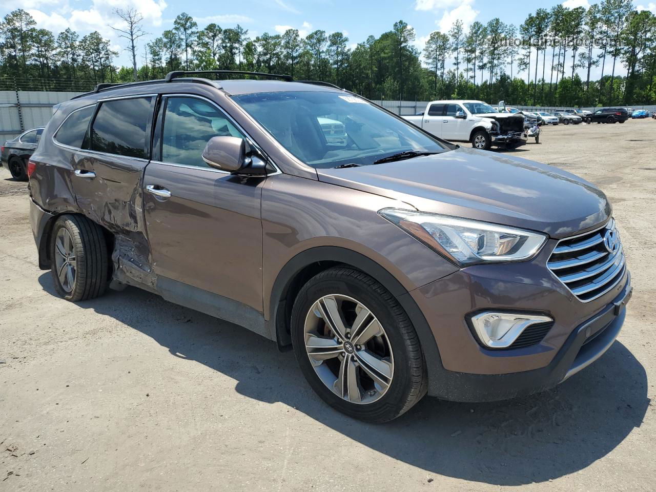 2015 Hyundai Santa Fe Gls Tan vin: KM8SNDHFXFU102302