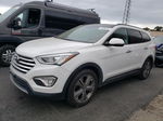 2013 Hyundai Santa Fe Limited White vin: KM8SR4HF0DU004784