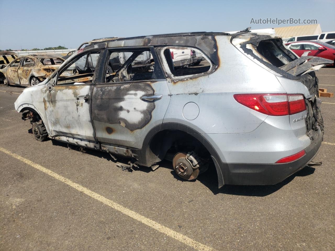 2014 Hyundai Santa Fe Gls Burn vin: KM8SR4HF0EU041996