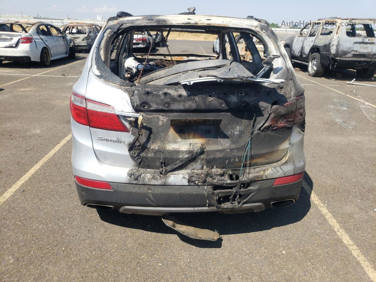 2014 Hyundai Santa Fe Gls Burn vin: KM8SR4HF0EU041996