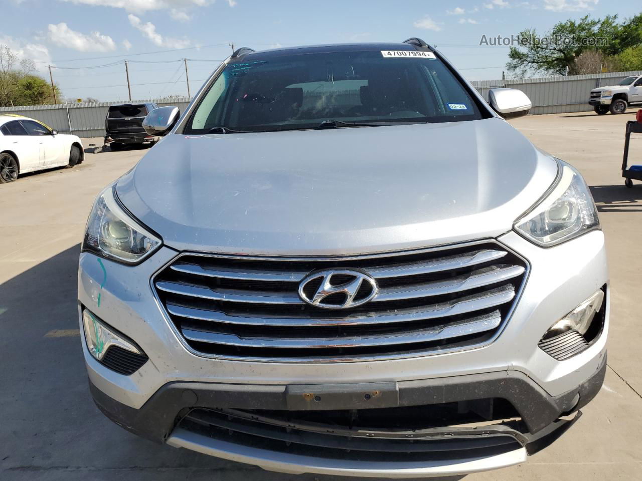 2014 Hyundai Santa Fe Gls Gray vin: KM8SR4HF1EU068351