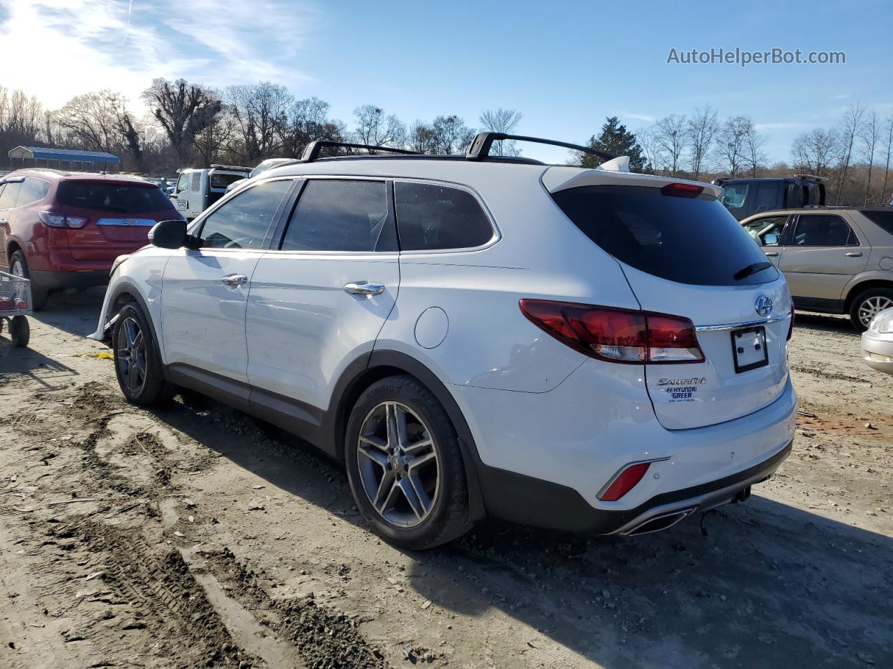 2018 Hyundai Santa Fe Se Ultimate White vin: KM8SR4HF2JU280573