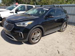 2018 Hyundai Santa Fe Se Ultimate Черный vin: KM8SR4HF2JU286180