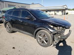 2014 Hyundai Santa Fe Gls Black vin: KM8SR4HF5EU066540