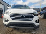 2013 Hyundai Santa Fe Limited White vin: KM8SR4HF7DU008010